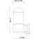 Lamp wall street Coppia A5217al-1BK, E27, 20 W, 10x16x23 cm, black