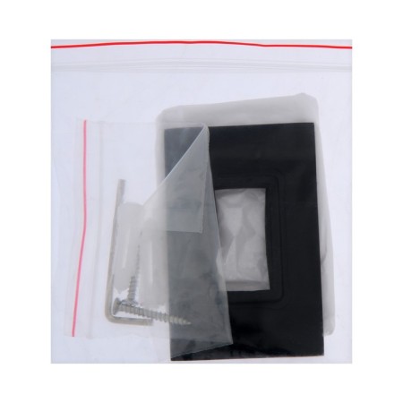 Accoona A3290F-4 bideter, with hygienic shower, wall, black-7