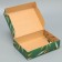 Gift Folding Box with Craft turnover, packaging, “Present”, 21 x 15 x 5 cm