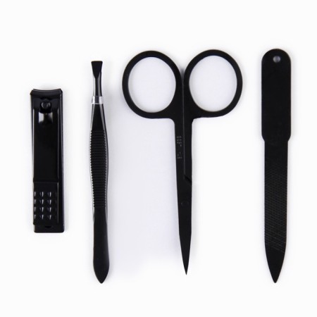 Manicure set 4 objects "Real Man", 10.2 x 7 cm-4
