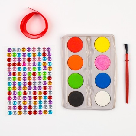 Wood painting "New Year! Christmas tree ", New Year's set for creativity-3