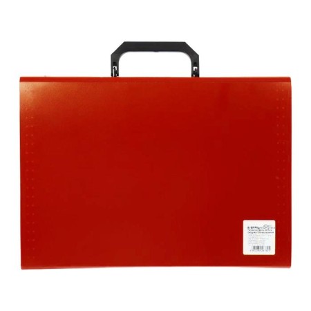 A4 Calligrata Portfli folder, 6 departments, 700 μm, up to 300 sheets, red-2