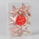Jewelry decoration "Grace stars" (set 6 pcs) 7x7 cm, gold