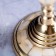 Summary for 1 candle "marble" brass 13 cm