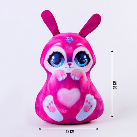Antistress toy "Bunny", pink-1