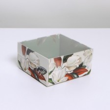 Box for confectionery products with PVC Lid 