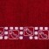 Taulus set of tanks, color red wine/almonds, size 30x50, 400g/m, cotton 100%