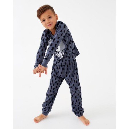 Пижама детская для мальчика KAFTAN "Мишка" рост 122-128 (34)-2