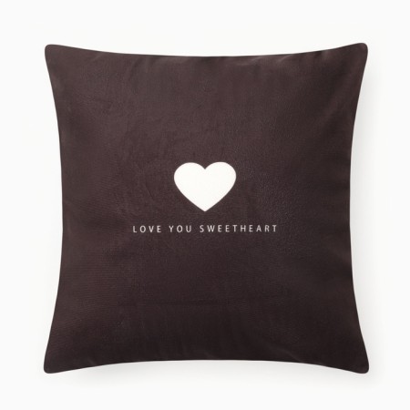 Case on the pillow Ethel "Home" 4 pcs, 40*40 cm, velor 100% p/e-4