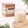 Aromatic candle in the glass "Bread Head", bread, pepper, rosemary, 200 g