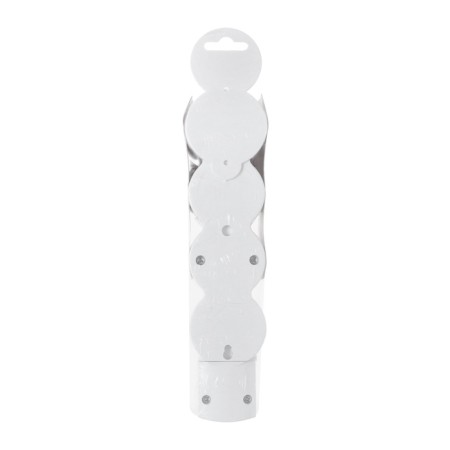Rosetic block, Quick Fix, 3 nests of s/s curtains with a stop 3680W 16a ip20 white 32018 2, Duw-6