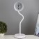 Sanny table lamp E27 15W white 14.5x15x50 cm