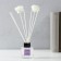 Fibrous sticks for aromadifuzor "Snowty flowers" set 2 flowers + 5 sticks