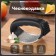 Magistro Garlic press "Veles", 11 × 7 × 5 cm, black color
