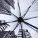 Umbrella with the internal print "Big City", 8 spokes