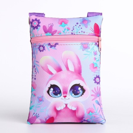 Gift set for the girl "Beautiful Bunny", bag, pen, notebook-4
