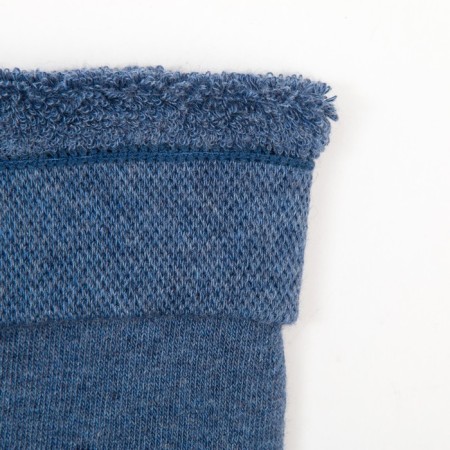 Pantyhose children's terry, color Denim Melange, height 92-98 cm-2