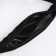 Waist bag for a zipper, black color