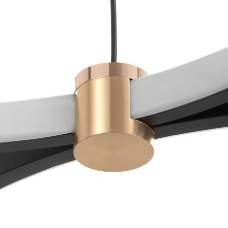 Lanas lamp LED 150W black-gold 86x70x3.3 cm Bayerlux-9