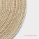 Serving napkin on the table "Duo", d = 30 cm, beige color