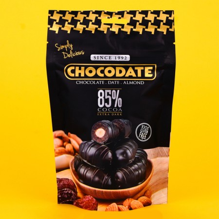 Dates with almonds in Gorky Chocolate "Chocodate" 100 grams