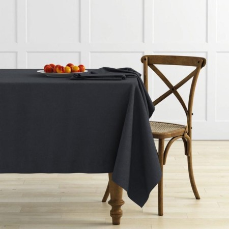Set of tablecloths "Ibiza", size 145x195 cm, dark gray color, 2 pcs.
