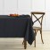 Set of tablecloths "Ibiza", size 145x195 cm, dark gray color, 2 pcs.