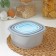 A set of food containers Ricco, 4 pcs: 230 ml, 500 ml, 900 ml, 1.55 l, square, assorted color