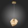 STL LUCE Sus. SL1175.303.01. Portici. 1x40 W, E14, 18x18 cm, brass color