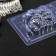 Form for chocolate and sweets Plastic "Kittens in love", 8.5 × 7.5 × 2.6 cm, Color transparent