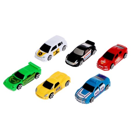 Parking "City" with 6 cars and elevator, light and sound-11