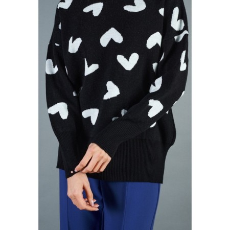 Female jumper Eliseeva Olesya, size 50-52, black color-3