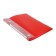 Folder with 20 A4 inserts, 600 μm, Calligrata, 15 mm, red