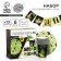 A set of paper utensils disposable avocado ”, 6 plates, 6 glasses, 1 garland