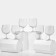 A set of glass glasses for beer "Pion", 380 ml, 6 pcs
