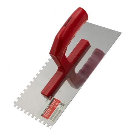 MATRIX 86781 ironing iron, stainless steel, plastic handle, tooth 6x6 mm, 280x130 mm