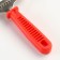 Comb-breeze with cone-shaped teeth, 11 x 15.5 cm, red