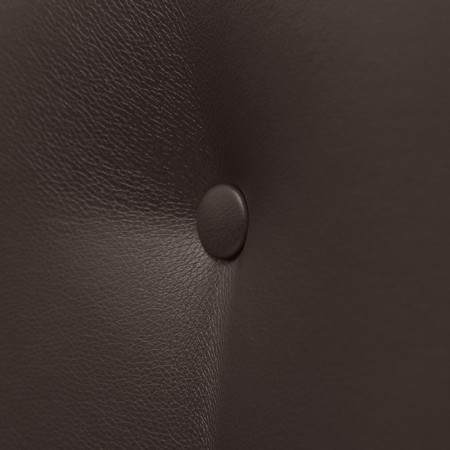Rondel chair, 500 × 550 × 915 mm, eco -leather, color bitter chocolate-3