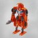 Autobot robot, transforms, orange color