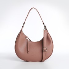 Women's bag Textura, baguette, small size, brown color