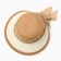 Women's hat Minaku, central nation. In brown/milk, river 58