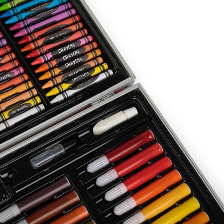 Draw for drawing, in the PVC suitcase, pink-3