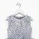 Платье для девочки с пайетками KAFTAN, размер 28 (86-92), цвет серый