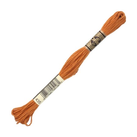 The threads of the DMC 117 (435), 12 pcs. packaged
