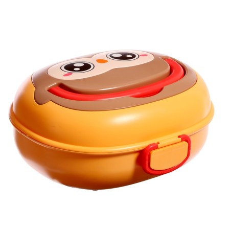 A set of rattles in a “owl” container 8 pieces in a set-10