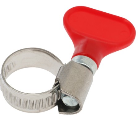 Clamp with the "lamb" Zein English, diameter 10-16 mm, width 9 mm, stainless steel-5