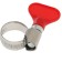 Clamp with the "lamb" Zein English, diameter 10-16 mm, width 9 mm, stainless steel