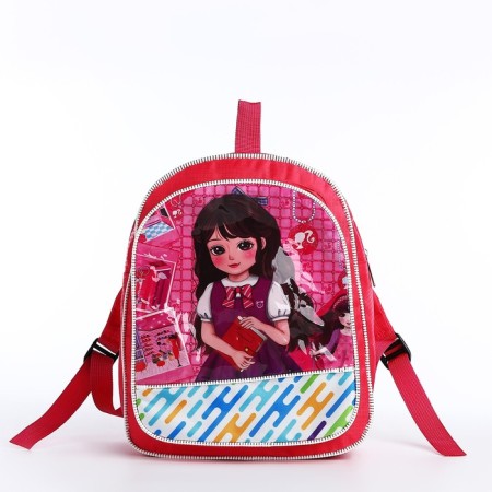 Baby backpack on lightning, pink color-4