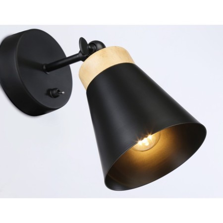 AMBRELLA Light, Traditional, TR8214, E27, Black Wood, Light Tree-3