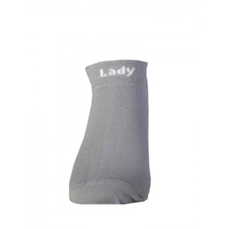 Set of female socks, size 23-25, 6 pairs, beige color, light gray, black, assorted-3